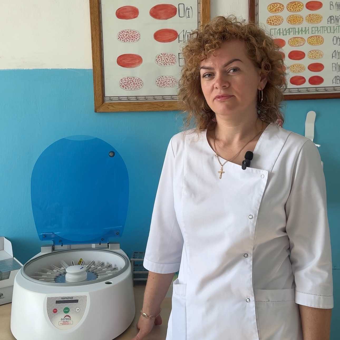 Щиро дякуємо депутатському корпусу Малинської міської ради за виділення коштів на придбання сучасної центрифуги для визначення групи крові та резус-фактора